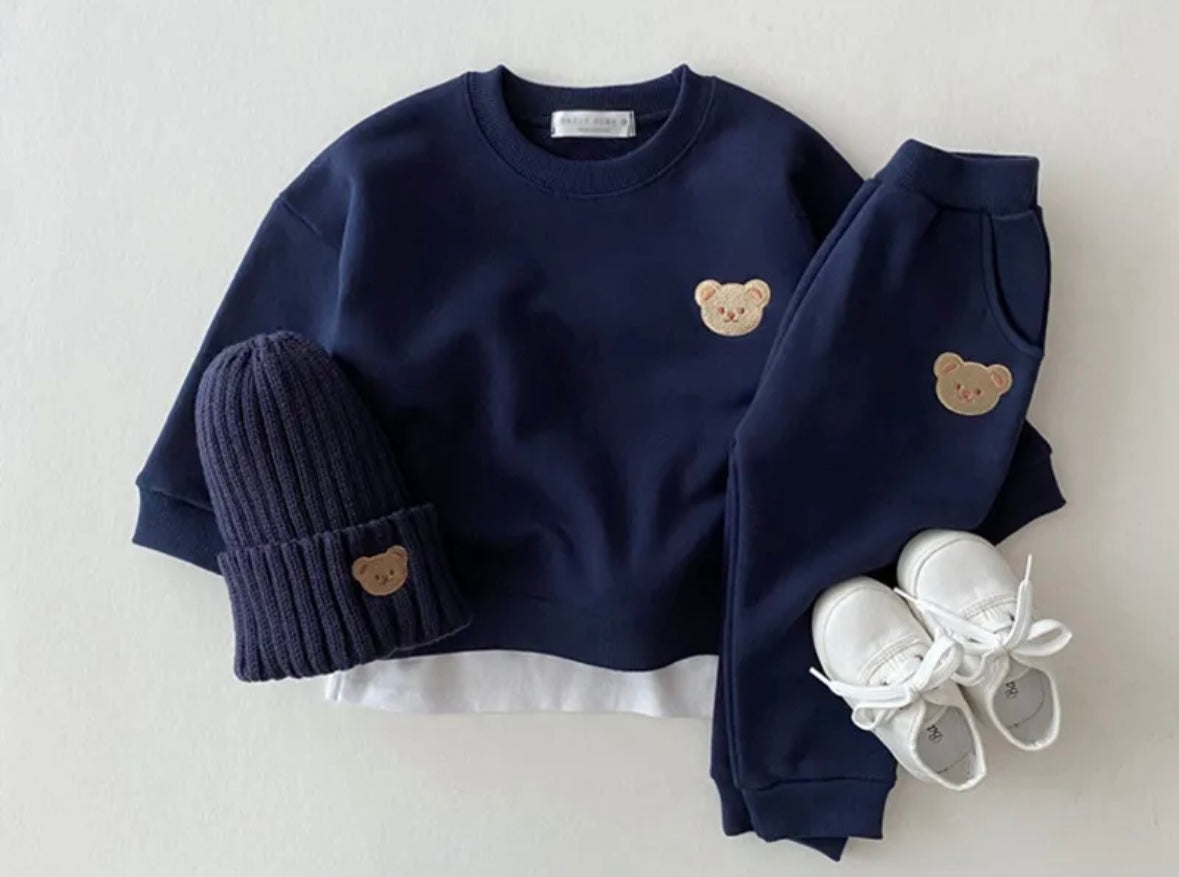 Little Bear Cotton Tracksuit