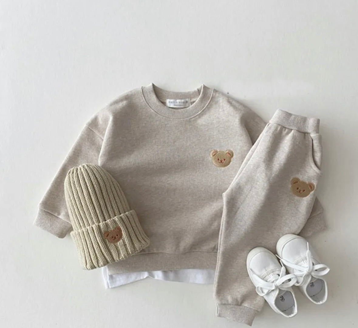 Little Bear Cotton Tracksuit