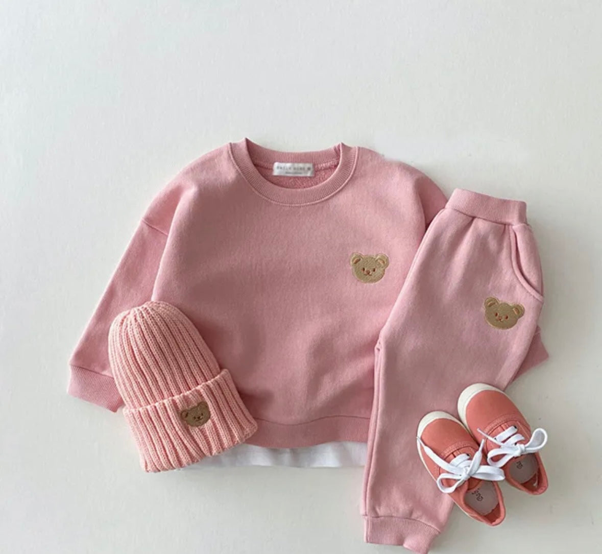 Little Bear Cotton Tracksuit